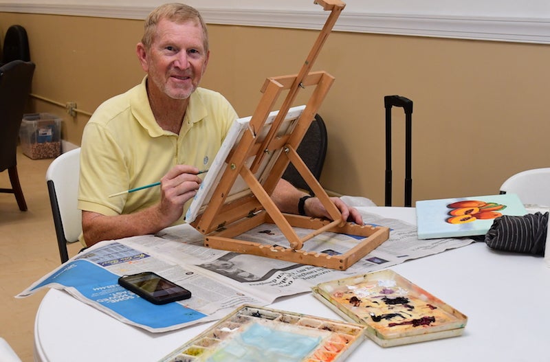 Framed memories: Donny Finlayson uses art to capture scenes